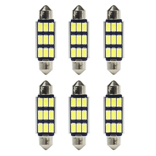 PLUS POWER PACK BOMBILLA PLAFONIER 42MM 6 PCS CANBUS WHITE