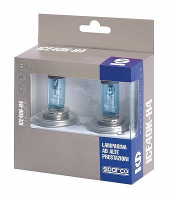 (OUTLET)SPARCO ICE40K-H4 12V 60/55W BULBS - 2 PZ
